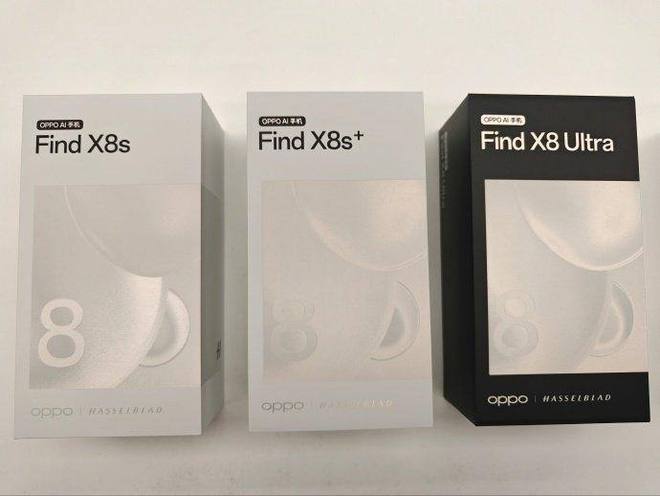 PO Find X8系列三款新机真机和外包装曝光爱游戏(ayx)中国网站配色和大小有差异疑似OP(图6)